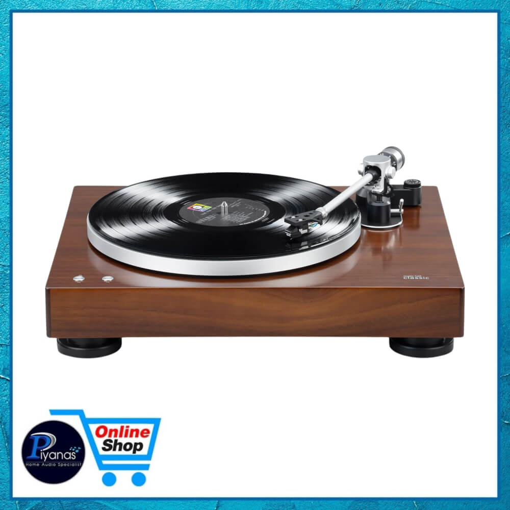 เครื่องเล่นแผ่นเสียง MUSIC HALL : CLASSIC (พร้อมหัวเข็ม MUSIC HALL รุ่น SPIRIT MM) (DARK WALNUT)